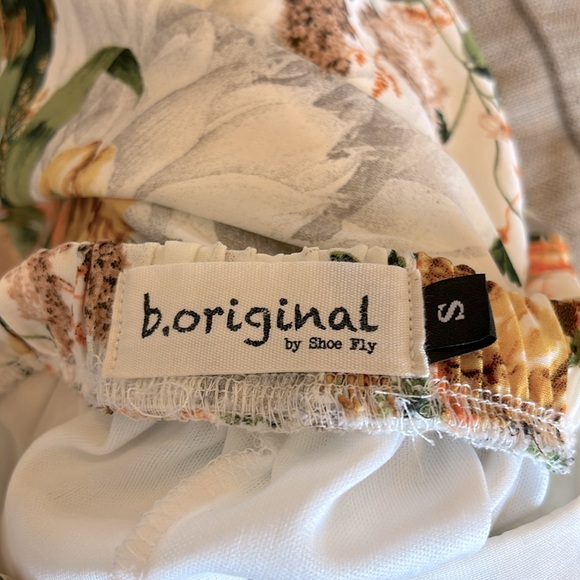 Floral Skort Look Flowy Shorts - Picture 6 of 9